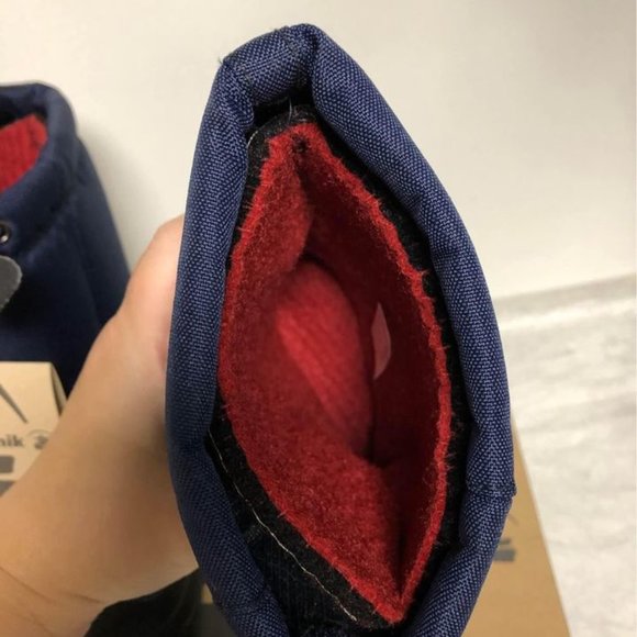 NWT Boys Toddler Kamik Rocket Navy Blue Winter Snow Boots Waterproof sz 10 & 11 - Picture 4 of 6